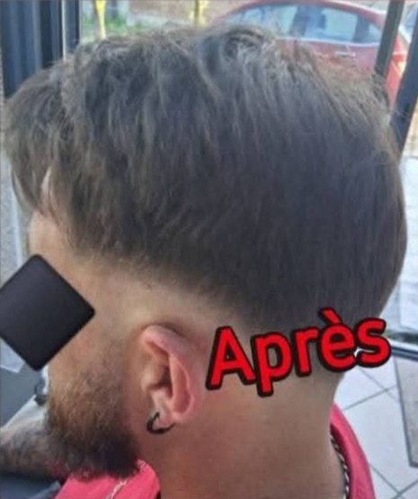 Dégradé homme